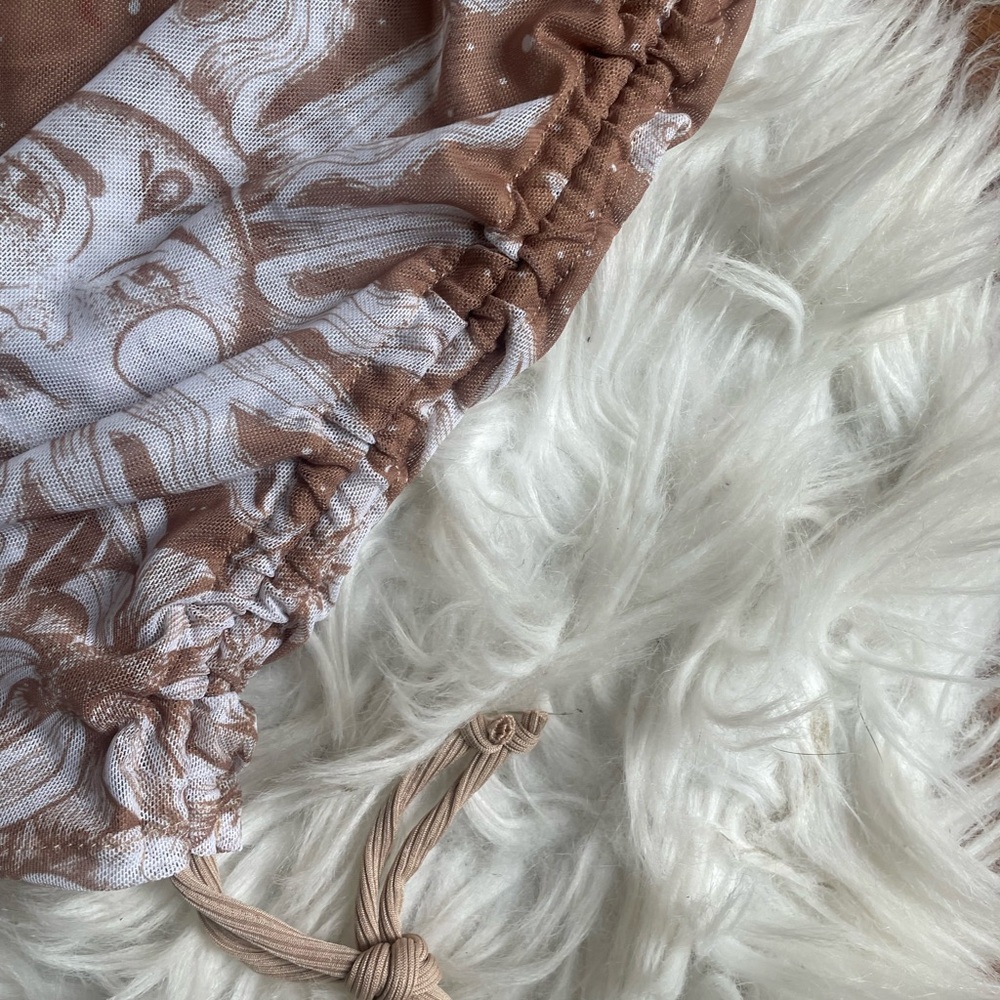 Romwe Celestial Swim Skirt Cover ~ M - Picture 2 of 3